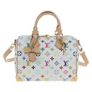 LOUIS VUITTON Monogram Multicolor Speedy Bandouliere 25 M45948 Auth 202510SM-13