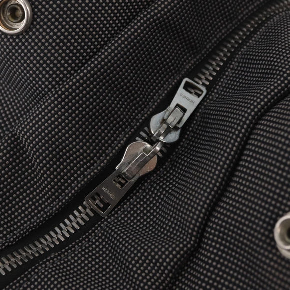HERMES Her Line A Dos MM Backpack Canvas Gray Silver Auth 202511
