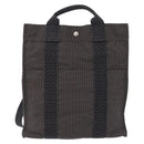 HERMES Her Line A Dos MM Backpack Canvas Gray Silver Auth 202511-2
