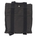 HERMES Her Line A Dos MM Backpack Canvas Gray Silver Auth 202511-3