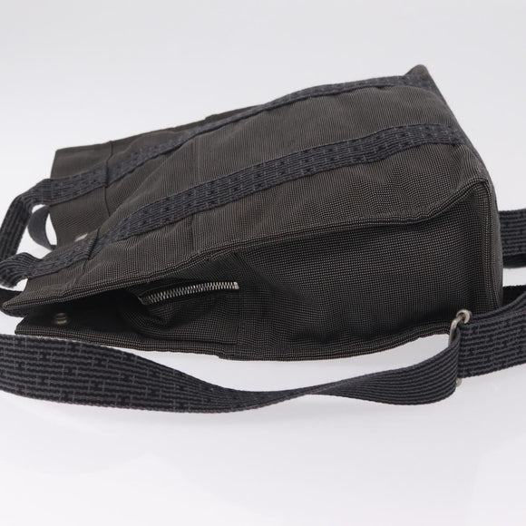 HERMES Her Line A Dos MM Backpack Canvas Gray Silver Auth 202511