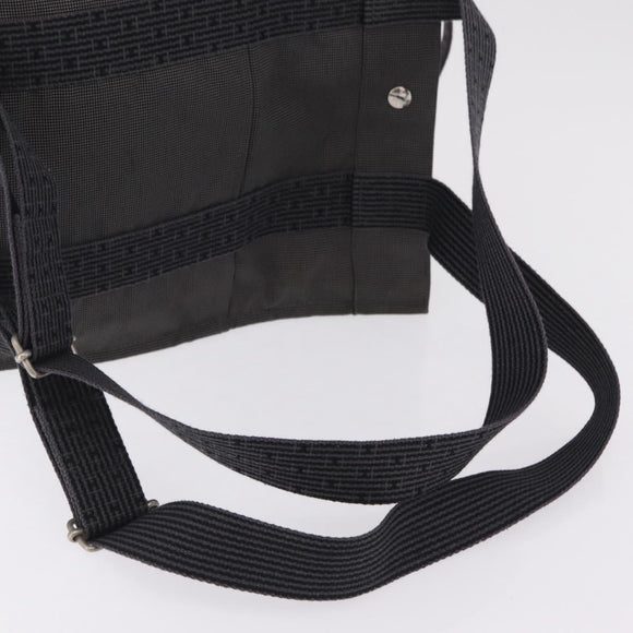 HERMES Her Line A Dos MM Backpack Canvas Gray Silver Auth 202511
