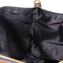 Miu Miu Hand Bag Leather 2way Brown Gold Auth 202512A-23