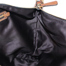 Miu Miu Hand Bag Leather 2way Brown Gold Auth 202512A-24