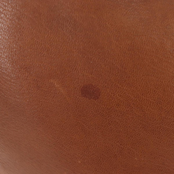 Miu Miu Hand Bag Leather 2way Brown Gold Auth 202512A