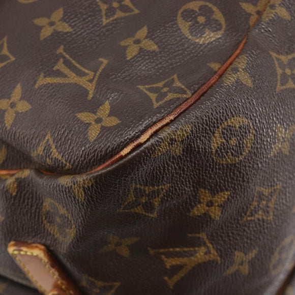 LOUIS VUITTON Monogram Saumur 35 Shoulder Bag M42254 LV Auth 202513