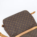 LOUIS VUITTON Monogram Saumur 35 Shoulder Bag M42254 LV Auth 202513-16