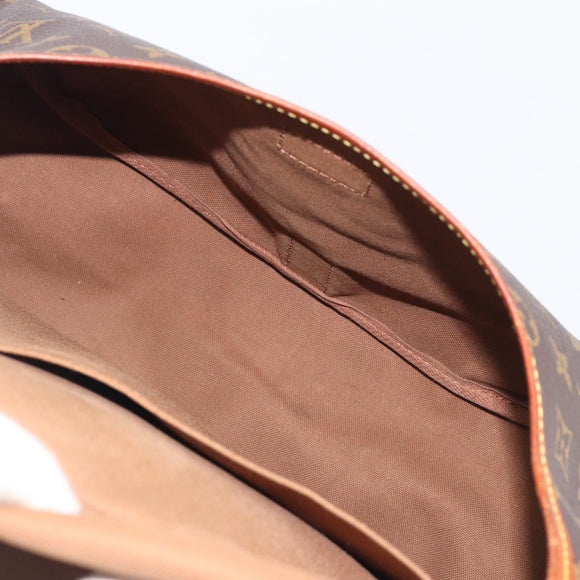 LOUIS VUITTON Monogram Saumur 35 Shoulder Bag M42254 LV Auth 202513