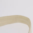 PRADA Hand Pouch Hand Bag pile White Silver Auth 202515A-8