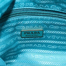 PRADA Hand Bag 2way Green Gold Auth 202518A-24