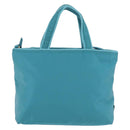 PRADA Hand Bag 2way Green Gold Auth 202518A-3