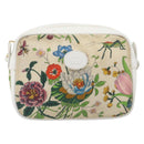 GUCCI Flora Shoulder Bag Canvas Multicolor Gold 007 113 0068 Auth 202519-2