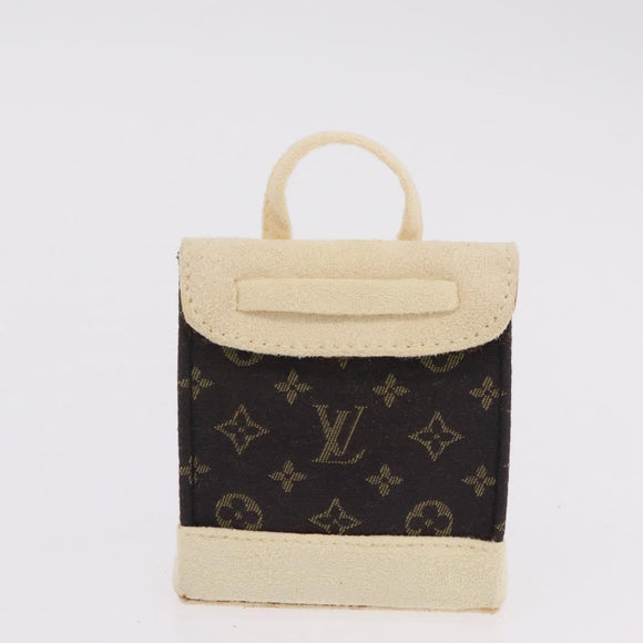 LOUIS VUITTON Groombellboy Stuffed Cotton Gray LV Auth 202520V