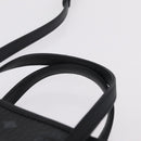 MCM Vicetos Logogram Bag PVC Leather 2way LOONEY TUNES Black Silver Auth 202523M-8