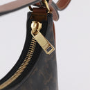 CELINE Triomphe Mini Ava Pouch PVC Black Gold Auth 202524M-14