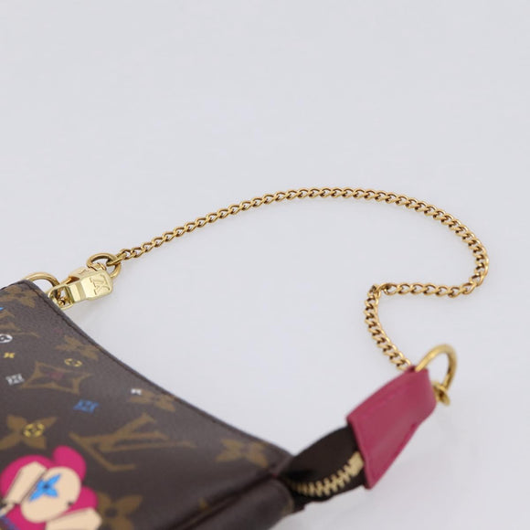 LOUIS VUITTON Vivienne Mini Pochette Accessoires Pouch M69752 LV Auth 202525M