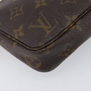 LOUIS VUITTON Monogram Pochette Accessoires Pouch M51980 LV Auth 202526-16