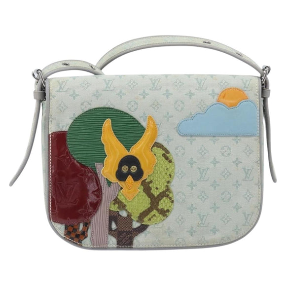 LOUIS VUITTON Monogram Mini Musette Comte de Fee Bag Gray M92279 LV Auth 202528
