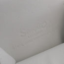 Balenciaga Chain Shoulder Compact Wallet Leather 2way White 623241 Auth 202531M-23