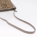 GUCCI GG Canvas Hand Bag 2way Beige Gold 353121 Auth 202533-10