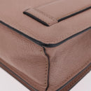 Miu Miu Chain Shoulder Bag Leather Pink Gold Auth 202534A-18