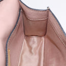Miu Miu Chain Shoulder Bag Leather Pink Gold Auth 202534A-25