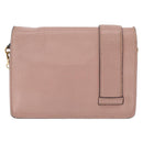 Miu Miu Chain Shoulder Bag Leather Pink Gold Auth 202534A-2