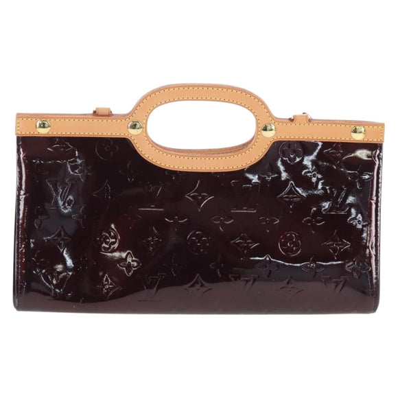 LOUIS VUITTON Monogram Vernis Roxbury Drive Bag Amarante M91995 LV Auth 202537V