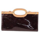 LOUIS VUITTON Monogram Vernis Roxbury Drive Bag Amarante M91995 LV Auth 202537V-2
