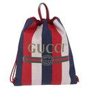 GUCCI Drawstring Backpack Canvas Multicolor 473872 Auth 202580V-13