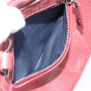 Miu Miu Vitellolux Hand Bag Leather 2way Pink Silver Auth 202584V-27