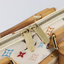 LOUIS VUITTON Monogram Multicolor Alma Hand Bag White M92647 LV Auth 202591V-18
