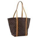 LOUIS VUITTON Monogram Sac Shopping Tote Bag M51108 LV Auth 202592V-1