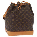 LOUIS VUITTON Monogram Noe Shoulder Bag M42224 LV Auth 202593V-1