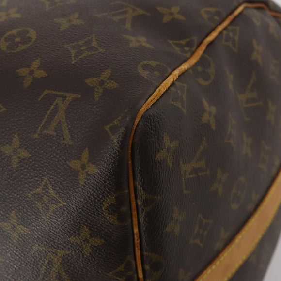 LOUIS VUITTON Monogram Keepall Bandouliere 55 Boston Bag M41414 LV Auth 202594