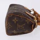 LOUIS VUITTON Monogram Mini Speedy Hand Bag M41534 LV Auth 202596V-3