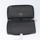 LOUIS VUITTON Damier Grafitte Zippy Organizer Long Wallet N63077 LV Auth 202603-13