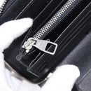 LOUIS VUITTON Damier Grafitte Zippy Organizer Long Wallet N63077 LV Auth 202603-18