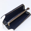 LOUIS VUITTON Monogram Vernis Portefeuille Miroir Blue Marine M64111 Auth 202604-9