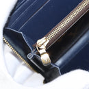 LOUIS VUITTON Monogram Vernis Portefeuille Miroir Blue Marine M64111 Auth 202604-19