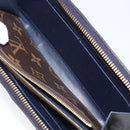 LOUIS VUITTON Monogram Vernis Portefeuille Miroir Blue Marine M64111 Auth 202604-20