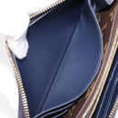 LOUIS VUITTON Monogram Vernis Portefeuille Miroir Blue Marine M64111 Auth 202604-21