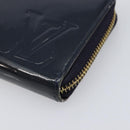 LOUIS VUITTON Monogram Vernis Portefeuille Miroir Blue Marine M64111 Auth 202604-14