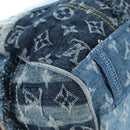 LOUIS VUITTON Monogram Denim Patchwork Speedy 30 Bag Blue M95380 Auth 202605SM-12