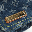 LOUIS VUITTON Monogram Denim Patchwork Speedy 30 Bag Blue M95380 Auth 202605SM-16