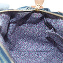 LOUIS VUITTON Monogram Denim Patchwork Speedy 30 Bag Blue M95380 Auth 202605SM-27