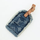 LOUIS VUITTON Monogram Denim Patchwork Speedy 30 Bag Blue M95380 Auth 202605SM-32