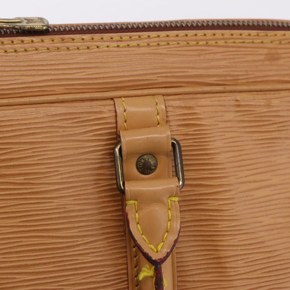 LOUIS VUITTON Epi Porte Documents Voyage Business Bag Beige M54476 Auth 202607