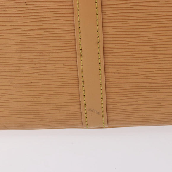 LOUIS VUITTON Epi Porte Documents Voyage Business Bag Beige M54476 Auth 202607
