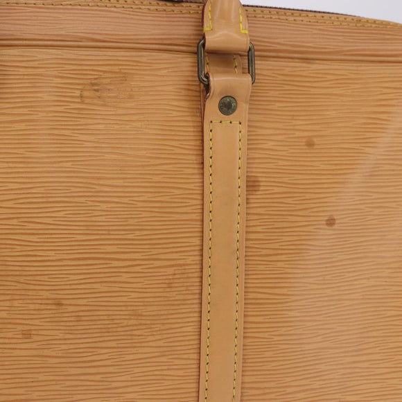 LOUIS VUITTON Epi Porte Documents Voyage Business Bag Beige M54476 Auth 202607